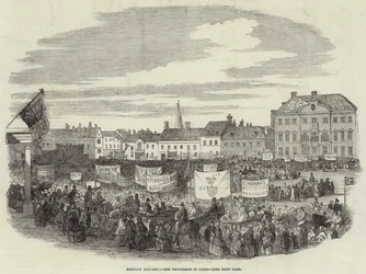 Norfolk Estuarium, de processie in Lynn